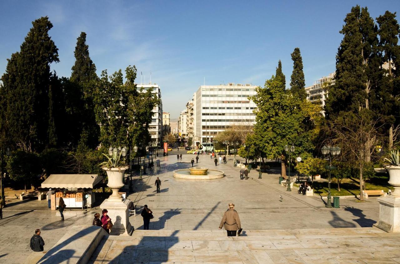 Athens Central Studio In Front Of Syntagma Metro Экстерьер фото